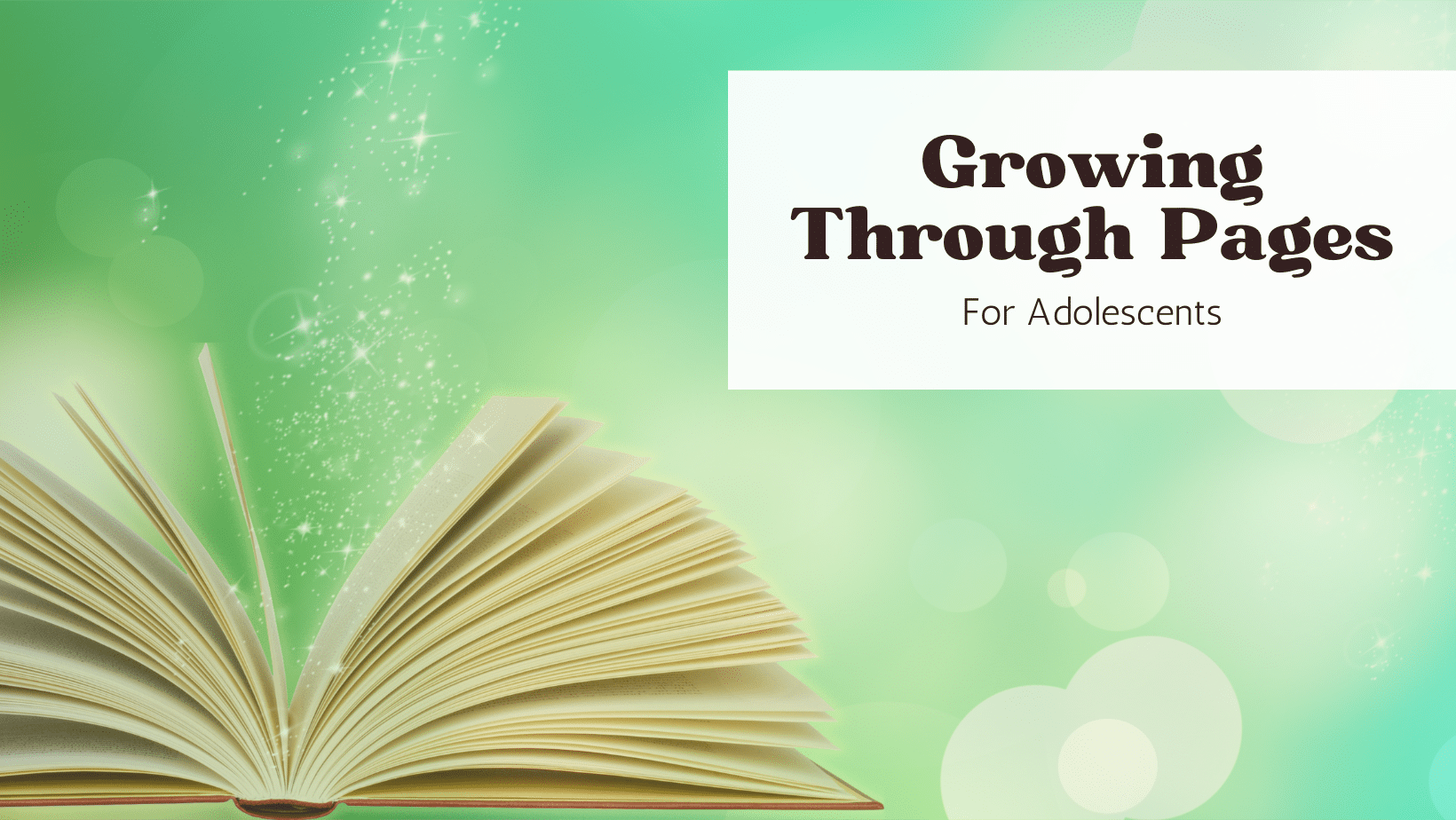Growing Through Pages (1) - Beyond Healing Counseling