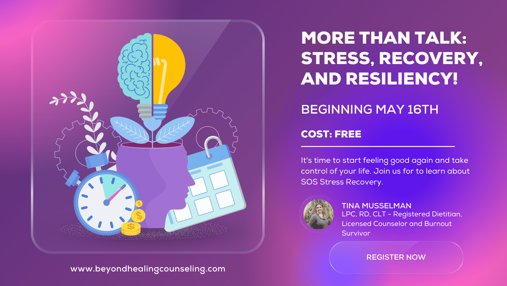 More than talk Stress, recovery, and resiliency! - Beyond Healing Counseling