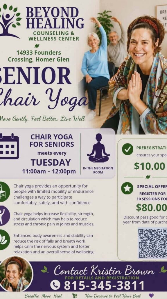 Senior Chair Yoga 55+