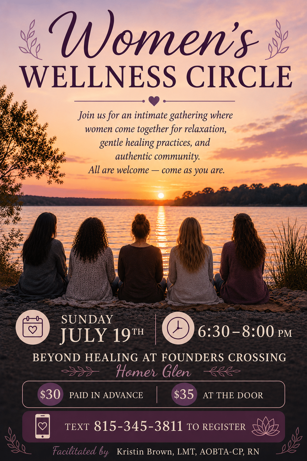 Kristin Brown, Women's Wellness Circle