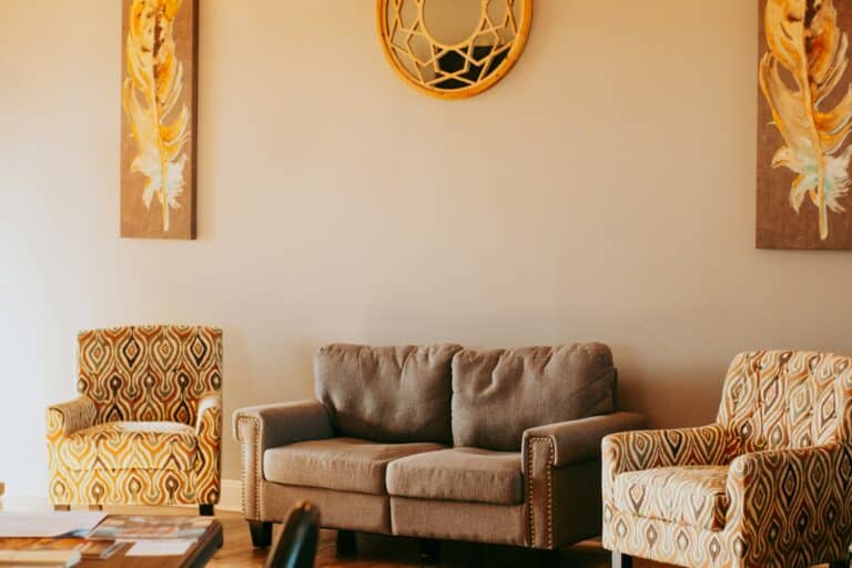Waiting area at our LGBTQ counseling practice in Homer Glen, IL